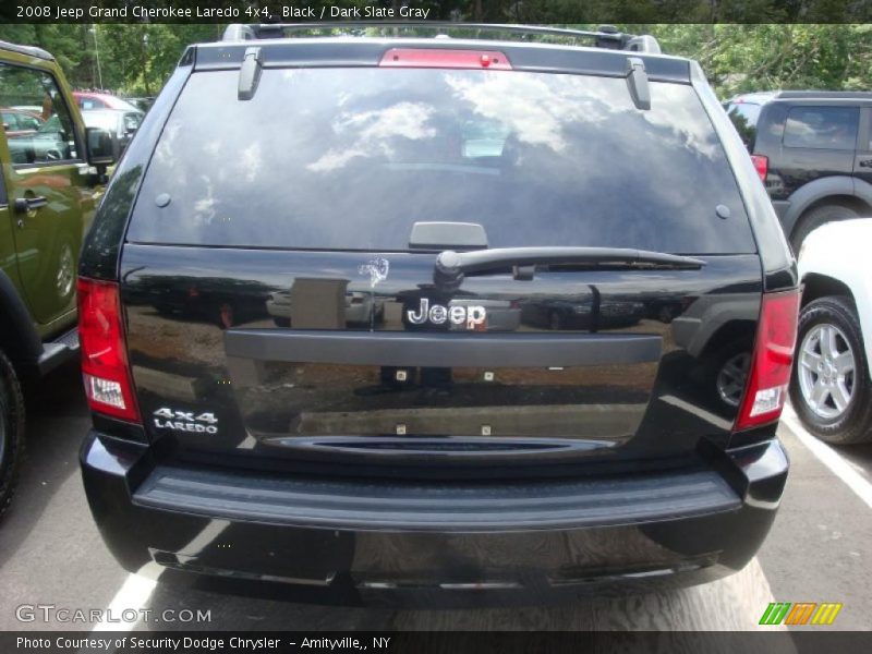 Black / Dark Slate Gray 2008 Jeep Grand Cherokee Laredo 4x4