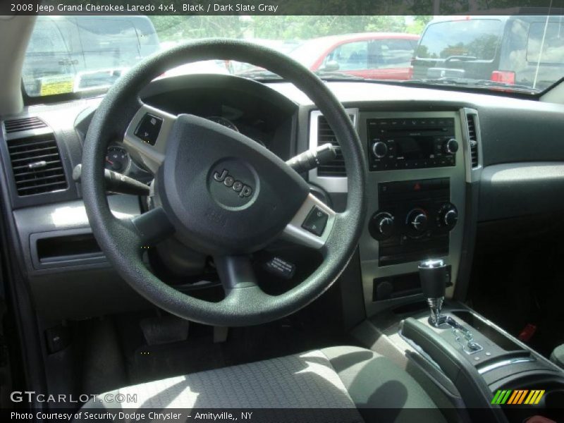 Black / Dark Slate Gray 2008 Jeep Grand Cherokee Laredo 4x4