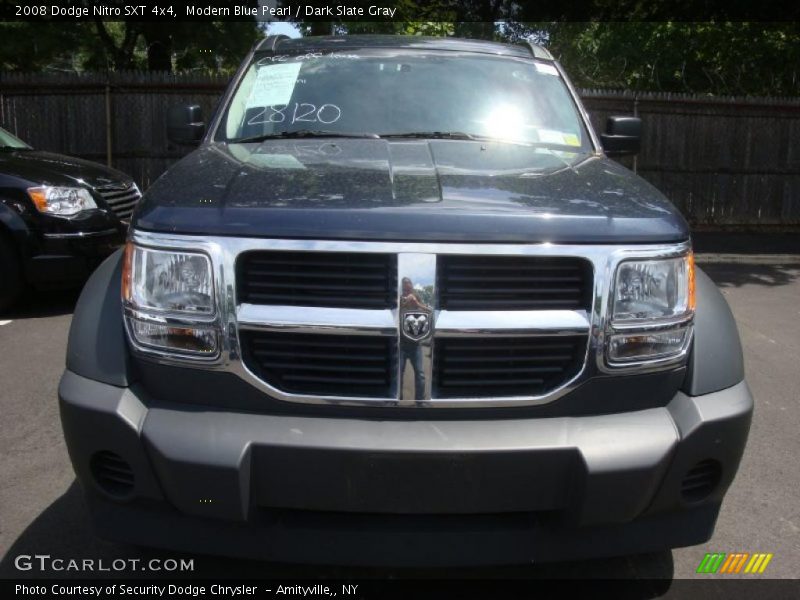 Modern Blue Pearl / Dark Slate Gray 2008 Dodge Nitro SXT 4x4