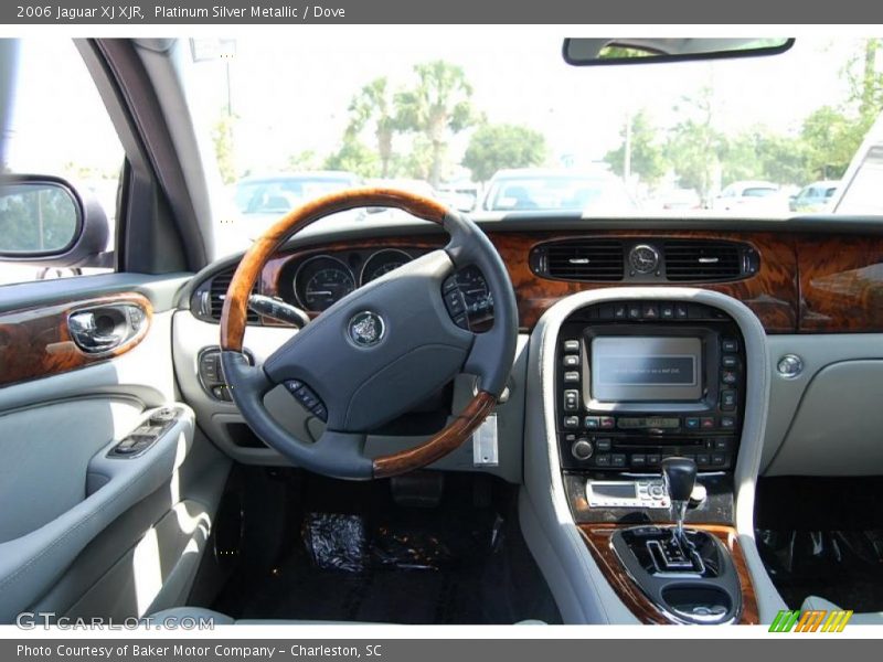Platinum Silver Metallic / Dove 2006 Jaguar XJ XJR