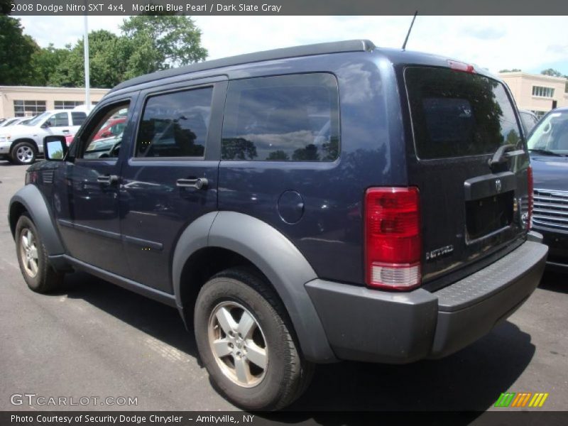 Modern Blue Pearl / Dark Slate Gray 2008 Dodge Nitro SXT 4x4