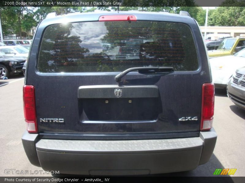 Modern Blue Pearl / Dark Slate Gray 2008 Dodge Nitro SXT 4x4