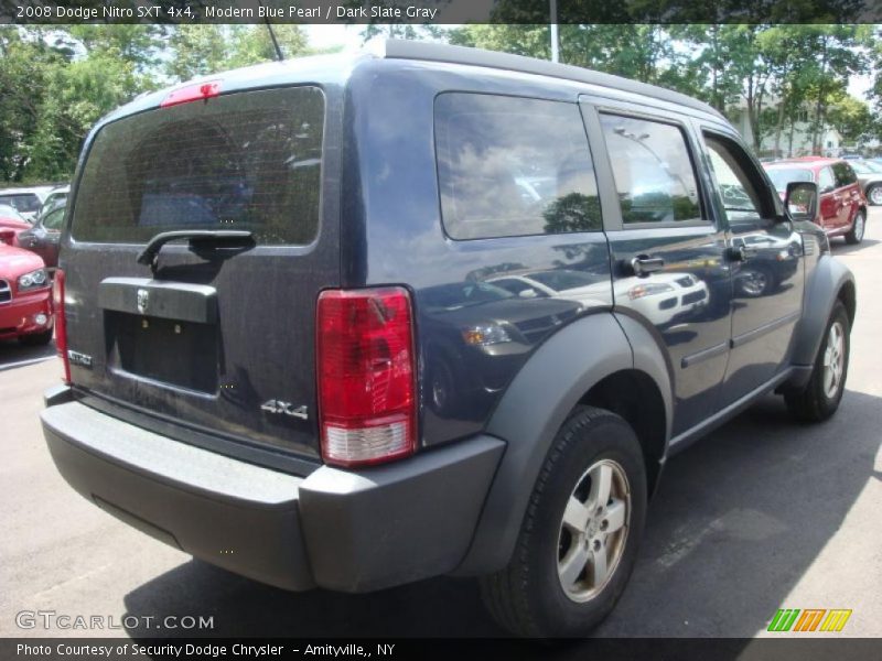 Modern Blue Pearl / Dark Slate Gray 2008 Dodge Nitro SXT 4x4