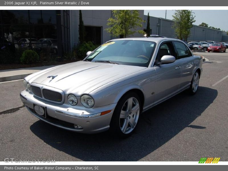 Platinum Silver Metallic / Dove 2006 Jaguar XJ XJR