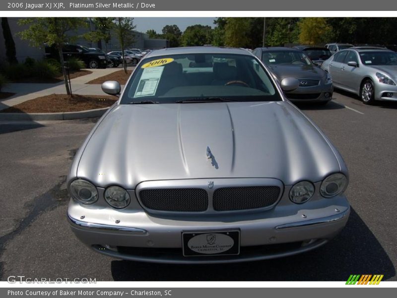 Platinum Silver Metallic / Dove 2006 Jaguar XJ XJR