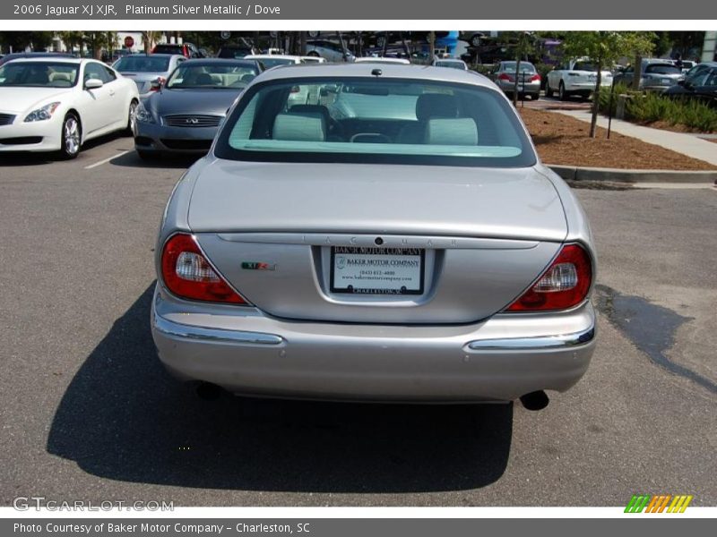 Platinum Silver Metallic / Dove 2006 Jaguar XJ XJR