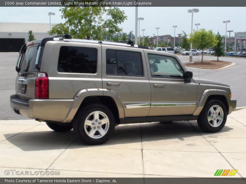 Light Khaki Metallic / Dark Khaki/Light Graystone 2006 Jeep Commander Limited