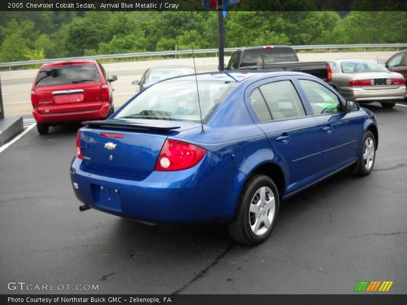 Arrival Blue Metallic / Gray 2005 Chevrolet Cobalt Sedan