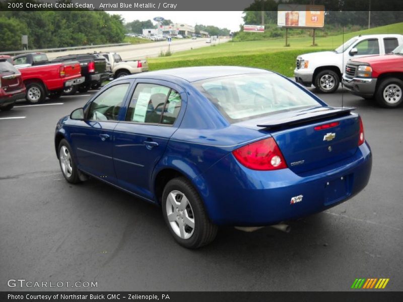 Arrival Blue Metallic / Gray 2005 Chevrolet Cobalt Sedan