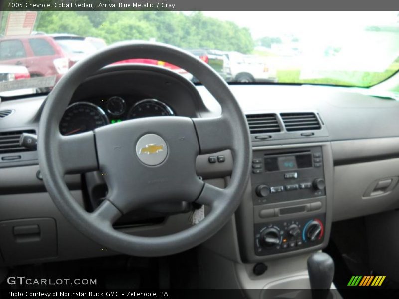 Arrival Blue Metallic / Gray 2005 Chevrolet Cobalt Sedan