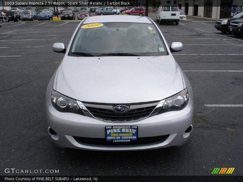 Spark Silver Metallic / Carbon Black 2009 Subaru Impreza 2.5i Wagon