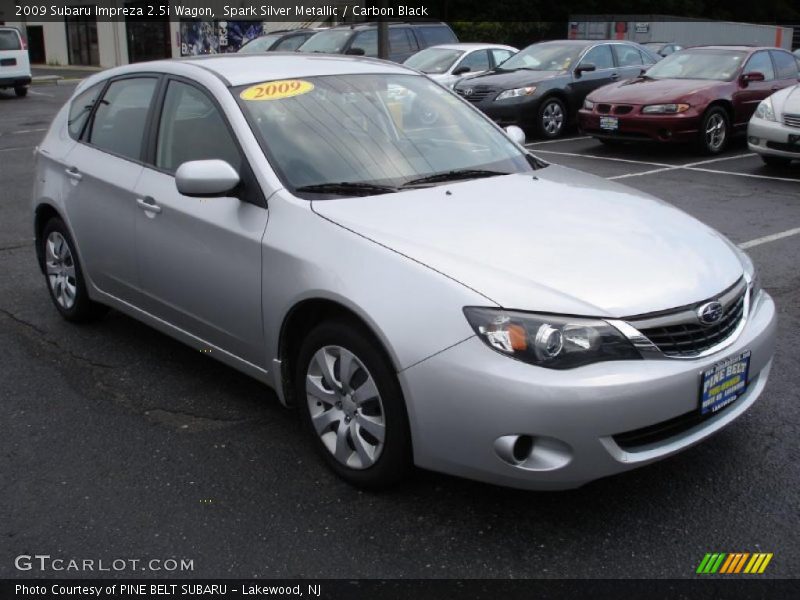 Spark Silver Metallic / Carbon Black 2009 Subaru Impreza 2.5i Wagon