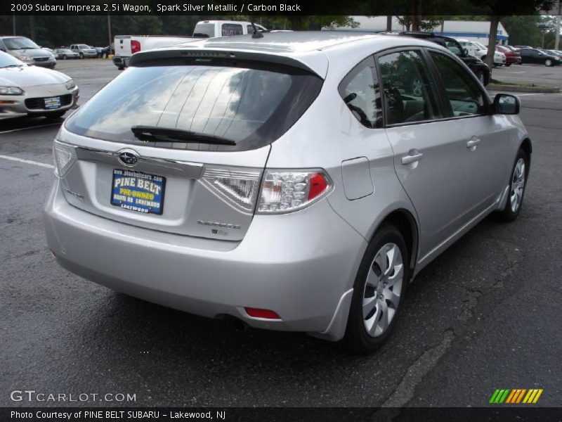 Spark Silver Metallic / Carbon Black 2009 Subaru Impreza 2.5i Wagon