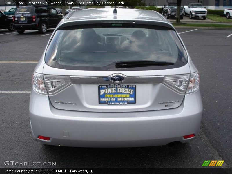 Spark Silver Metallic / Carbon Black 2009 Subaru Impreza 2.5i Wagon