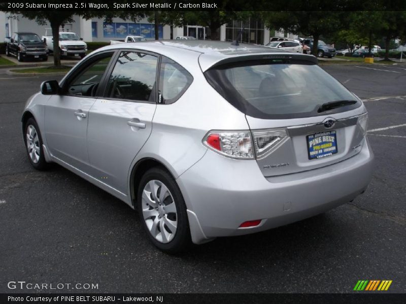 Spark Silver Metallic / Carbon Black 2009 Subaru Impreza 2.5i Wagon