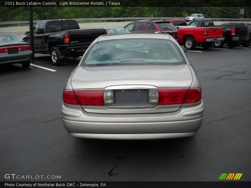 Light Bronzemist Metallic / Taupe 2001 Buick LeSabre Custom