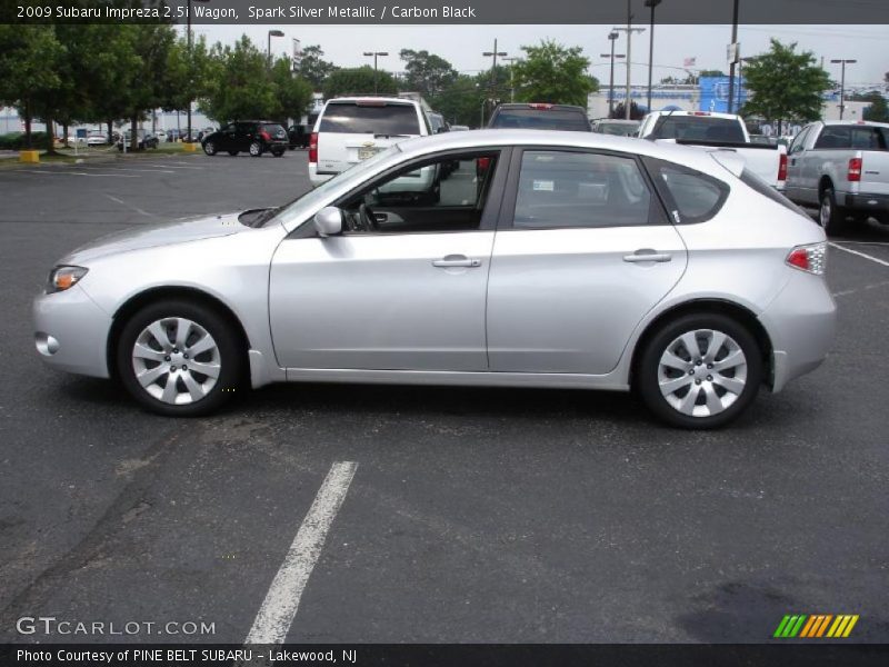 Spark Silver Metallic / Carbon Black 2009 Subaru Impreza 2.5i Wagon