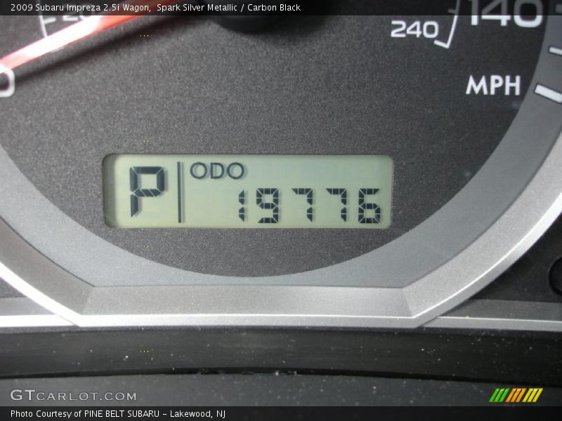 Spark Silver Metallic / Carbon Black 2009 Subaru Impreza 2.5i Wagon