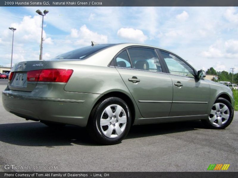 Natural Khaki Green / Cocoa 2009 Hyundai Sonata GLS