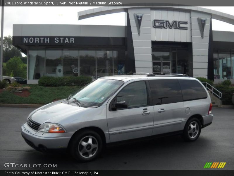 Silver Frost Metallic / Medium Graphite 2001 Ford Windstar SE Sport