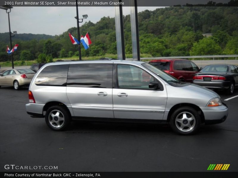Silver Frost Metallic / Medium Graphite 2001 Ford Windstar SE Sport