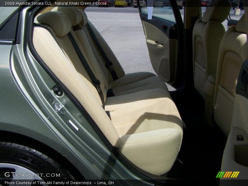 Natural Khaki Green / Cocoa 2009 Hyundai Sonata GLS