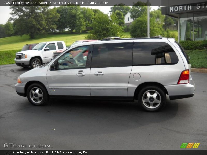 Silver Frost Metallic / Medium Graphite 2001 Ford Windstar SE Sport