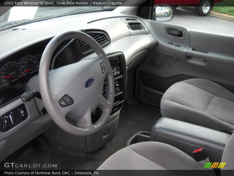 Silver Frost Metallic / Medium Graphite 2001 Ford Windstar SE Sport