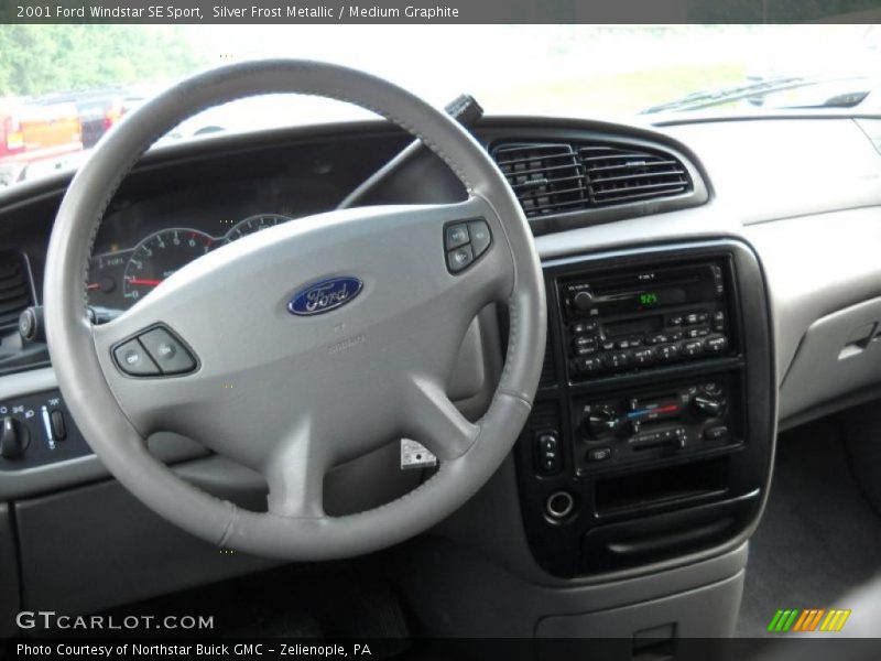Silver Frost Metallic / Medium Graphite 2001 Ford Windstar SE Sport