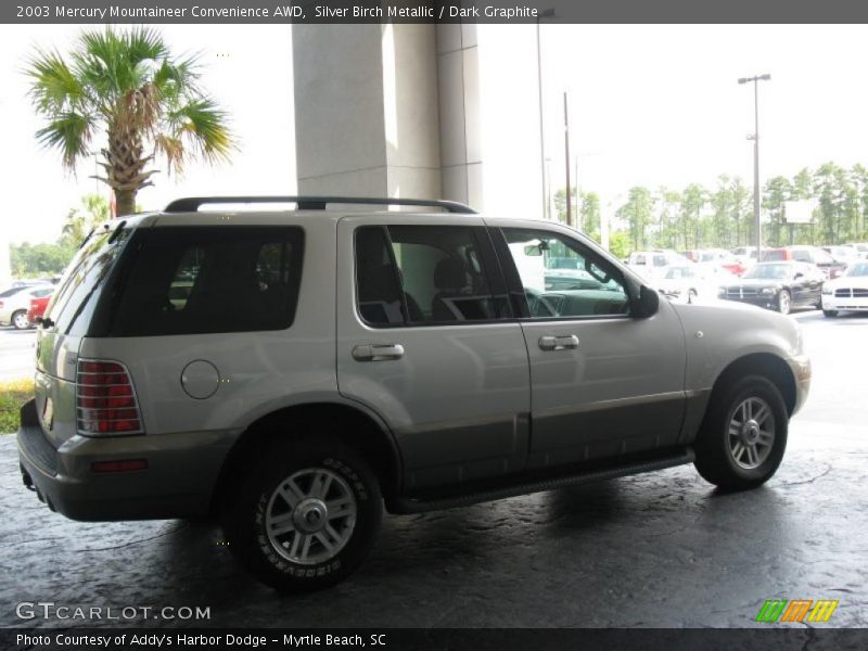 Silver Birch Metallic / Dark Graphite 2003 Mercury Mountaineer Convenience AWD