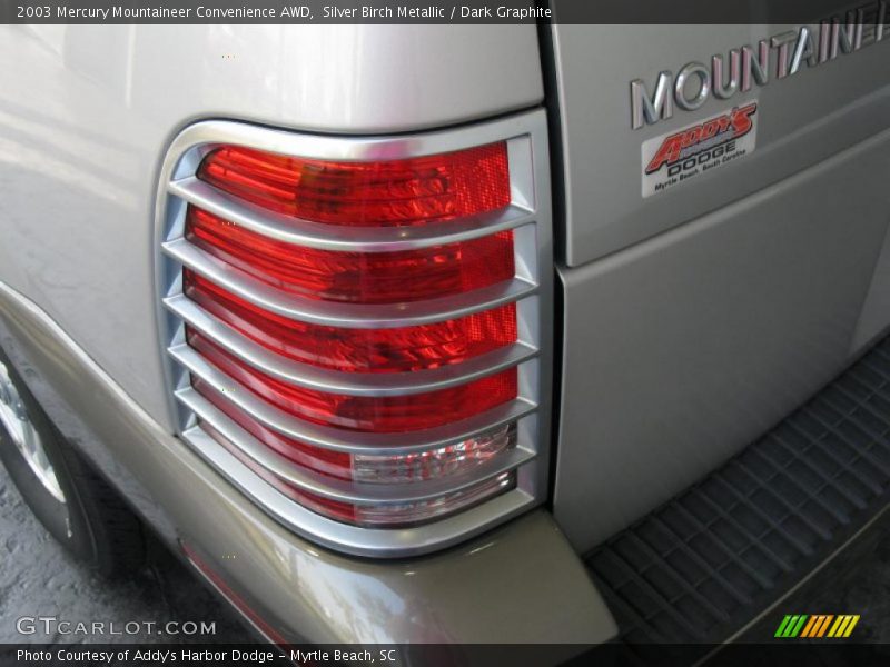 Silver Birch Metallic / Dark Graphite 2003 Mercury Mountaineer Convenience AWD