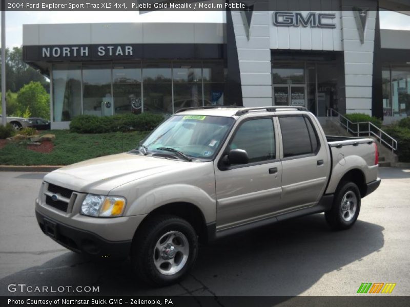 Pueblo Gold Metallic / Medium Pebble 2004 Ford Explorer Sport Trac XLS 4x4