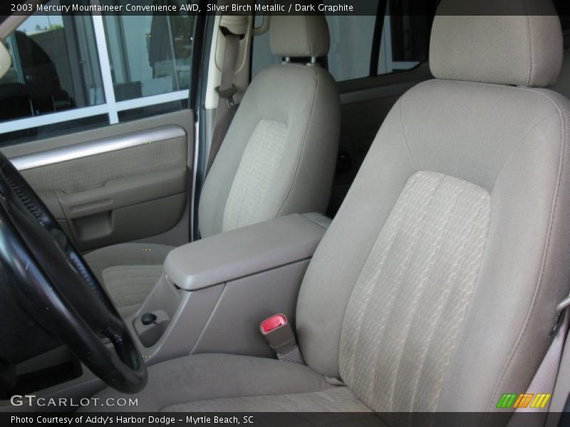 Silver Birch Metallic / Dark Graphite 2003 Mercury Mountaineer Convenience AWD