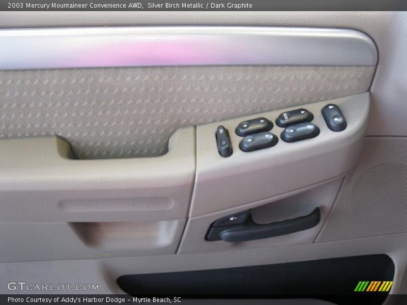Silver Birch Metallic / Dark Graphite 2003 Mercury Mountaineer Convenience AWD