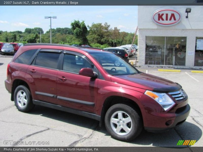 Dark Cranberry Metallic / Beige 2007 Suzuki XL7