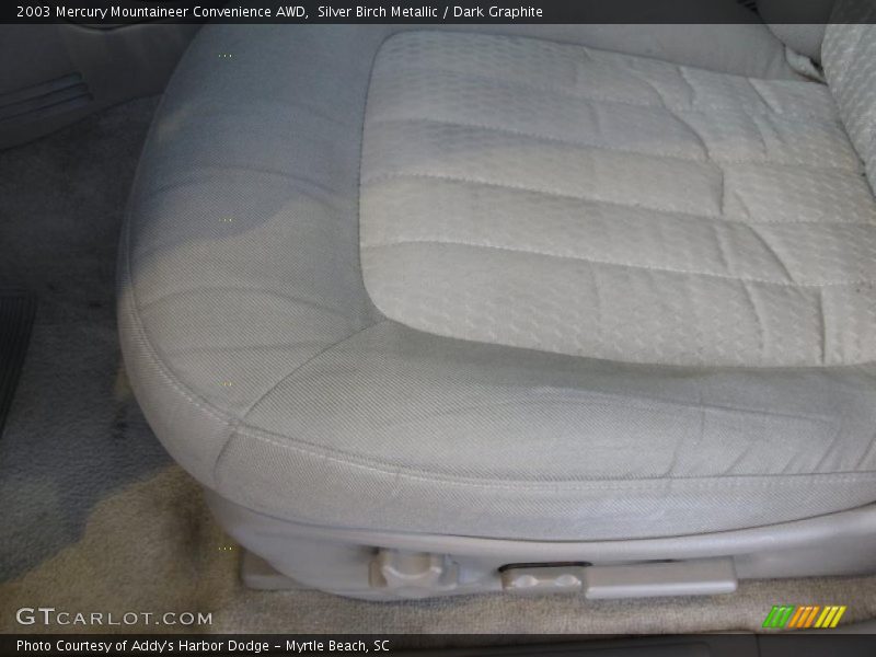 Silver Birch Metallic / Dark Graphite 2003 Mercury Mountaineer Convenience AWD