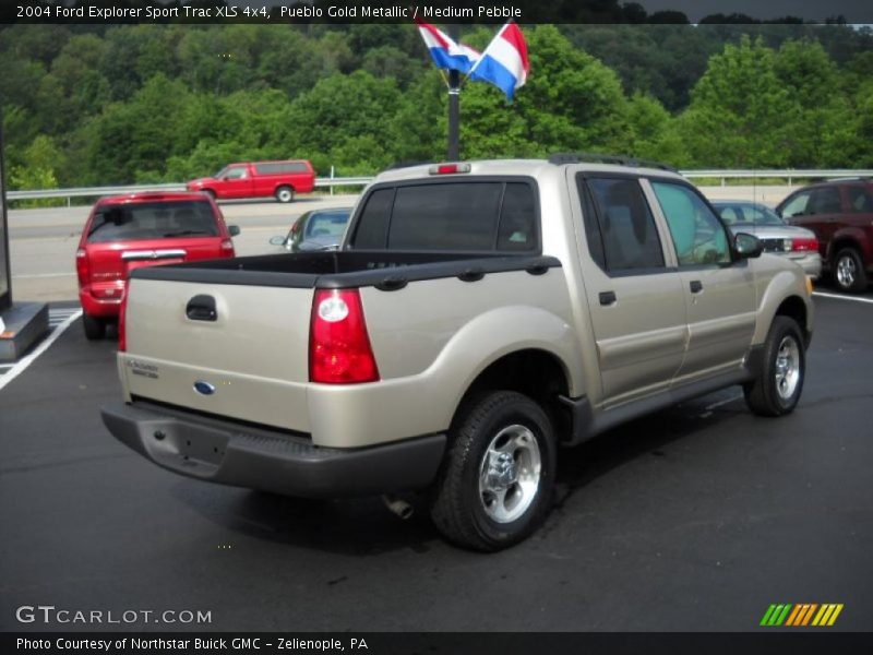 Pueblo Gold Metallic / Medium Pebble 2004 Ford Explorer Sport Trac XLS 4x4