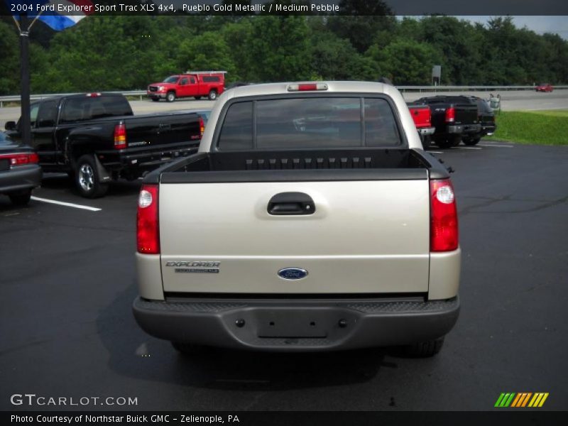 Pueblo Gold Metallic / Medium Pebble 2004 Ford Explorer Sport Trac XLS 4x4