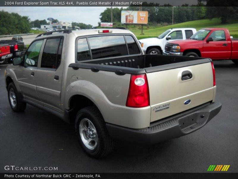 Pueblo Gold Metallic / Medium Pebble 2004 Ford Explorer Sport Trac XLS 4x4