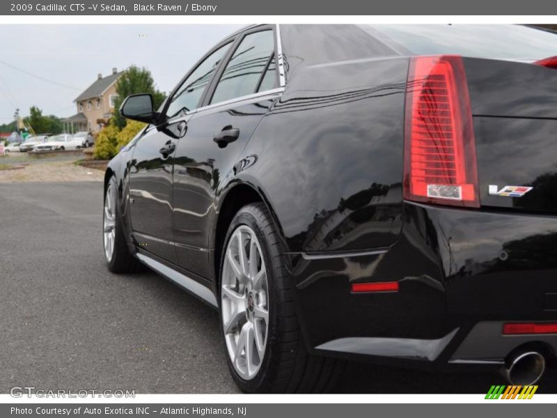 Black Raven / Ebony 2009 Cadillac CTS -V Sedan