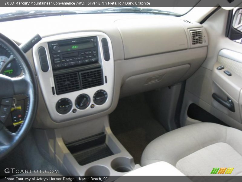 Silver Birch Metallic / Dark Graphite 2003 Mercury Mountaineer Convenience AWD