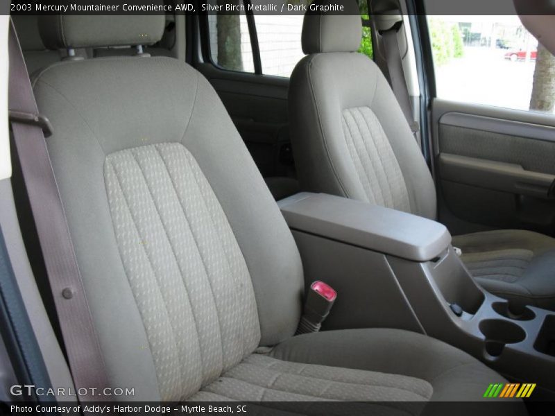 Silver Birch Metallic / Dark Graphite 2003 Mercury Mountaineer Convenience AWD