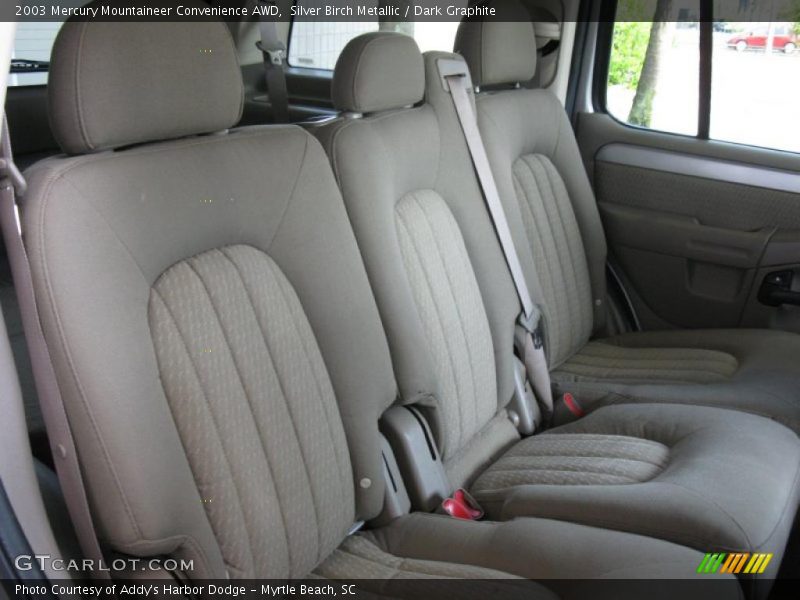 Silver Birch Metallic / Dark Graphite 2003 Mercury Mountaineer Convenience AWD