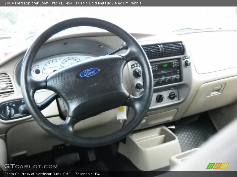 Pueblo Gold Metallic / Medium Pebble 2004 Ford Explorer Sport Trac XLS 4x4