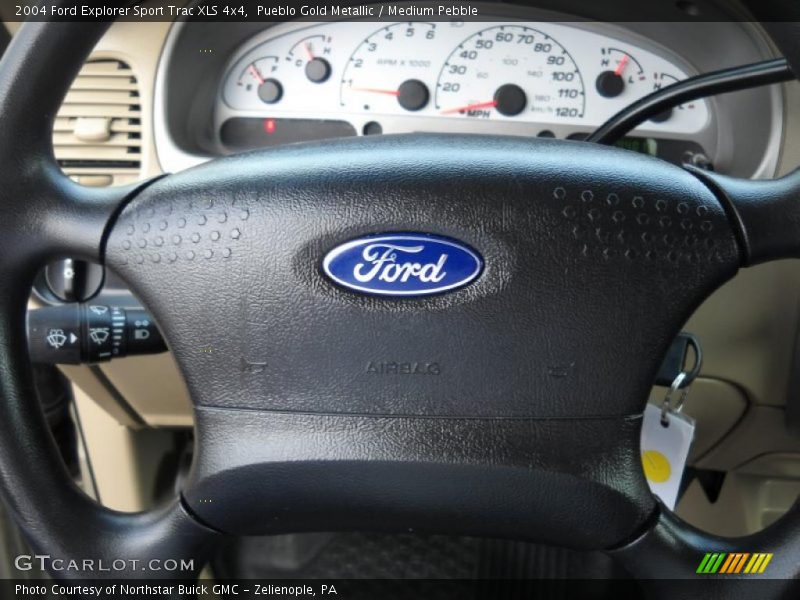 Pueblo Gold Metallic / Medium Pebble 2004 Ford Explorer Sport Trac XLS 4x4