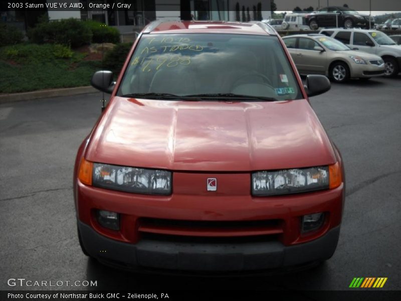 Orange / Gray 2003 Saturn VUE V6 AWD