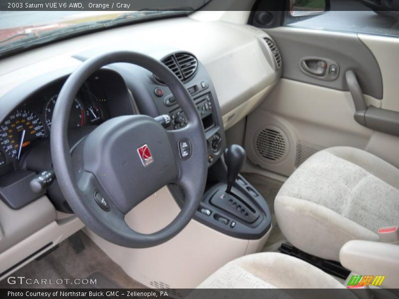 Orange / Gray 2003 Saturn VUE V6 AWD
