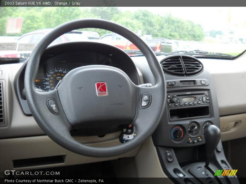 Orange / Gray 2003 Saturn VUE V6 AWD