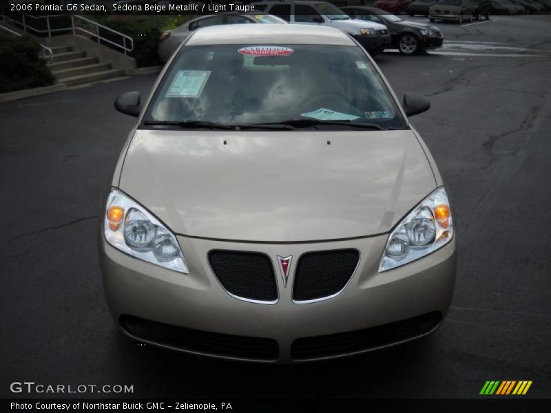 Sedona Beige Metallic / Light Taupe 2006 Pontiac G6 Sedan