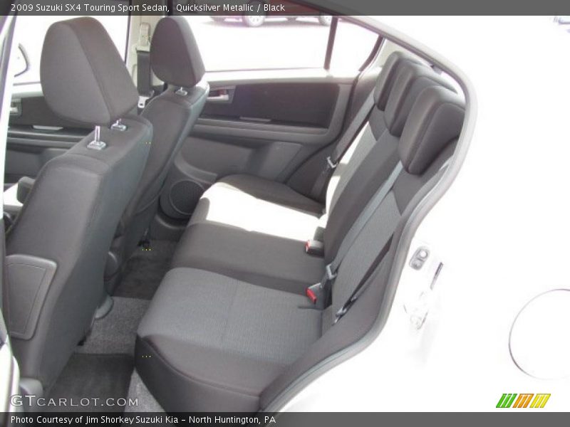 Quicksilver Metallic / Black 2009 Suzuki SX4 Touring Sport Sedan